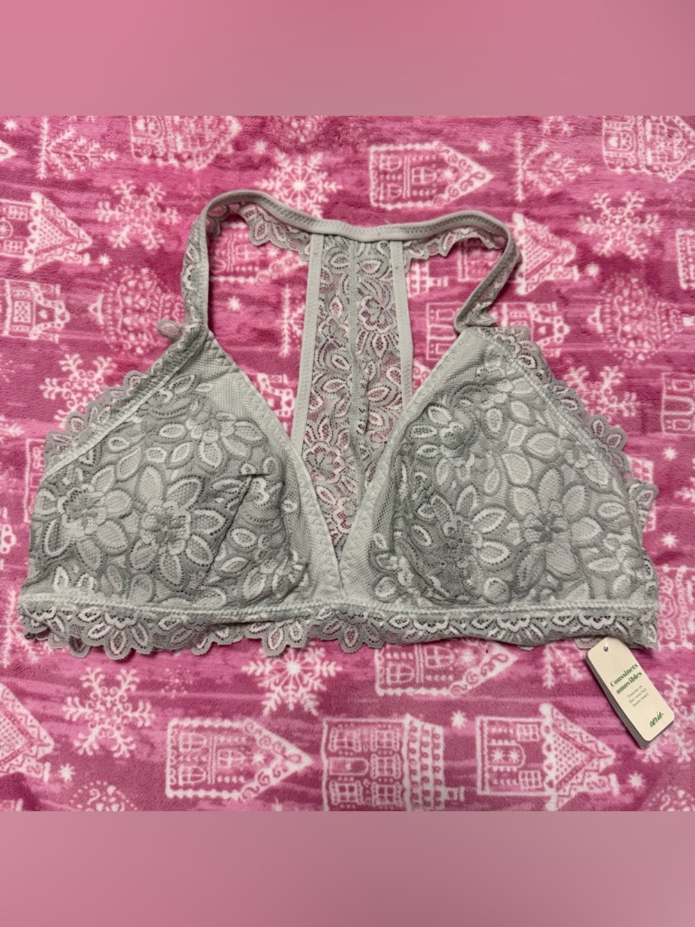AERIE | NWT Lace Bralette size Large